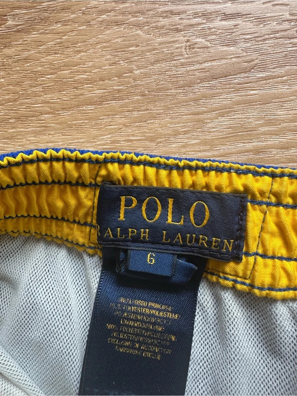 Polo by Ralph Lauren Kids 3-Pack Swim Shorts - Blue, Navy, Red